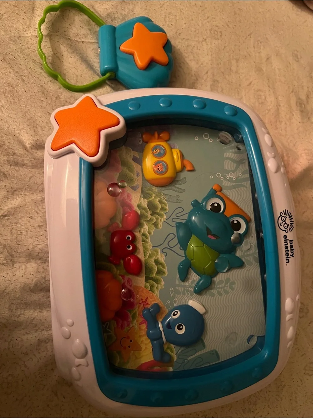 Baby Einstein musical crib toy